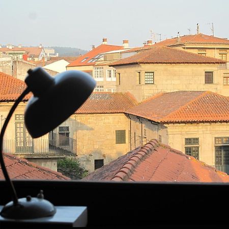 Excelentes Vistas En La Plaza De La Verdura Pontevedra Esterno foto